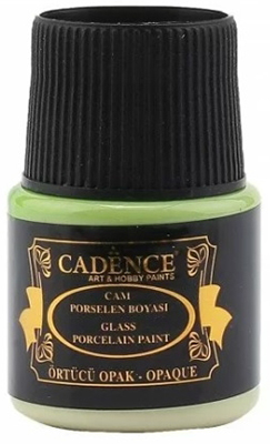 Краска по стеклу Glass & ceramic paint opaque 557 pastel green 45 ml ― VIP Office HobbyART