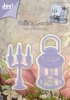 Ножи для вырубки Joy!Crafts 6002/0377 Cutting & Embossing stencil - candle and lamp