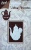 Lõiketerad Joy!Crafts 6003/0020 Vintage Flourishes teapot
