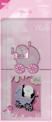Lõiketerad Joy!Crafts 6003/2007 Open up baby stroller ― VIP Office HobbyART