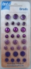 Brads 6030/0007 purple, Joy!Crafts