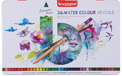 Akvarellipliiatsite komplekt Bruynzeel Aquarel 60313036 36tk kõrge kvaliteet ― VIP Office HobbyART