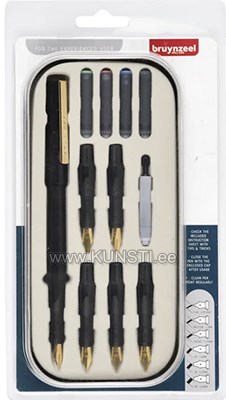 Kalligraafiasulepea komplekt Calligraphe Bruynzeel Set luxe 60344014 ― VIP Office HobbyART