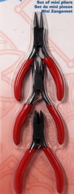 Set of mini pliers 3-pieces ― VIP Office HobbyART