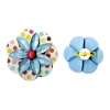 Sizzix sizzlits decorative strip die flower folded