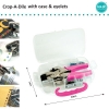 Установщик люверсов Crop-A-Dile tool&eyelets in case