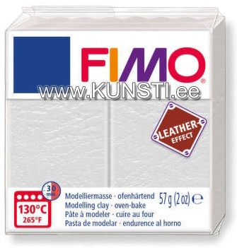 8010-029 Fimo Leather effect, 57gr, ivory ― VIP Office HobbyART