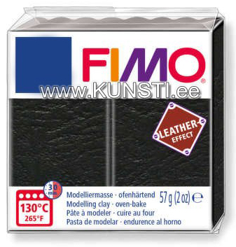 8010-909 Fimo Leather effect, 57gr, must ― VIP Office HobbyART