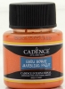 Краска для эбру Cadence Marbling paint 859 Оранжевая 45 ml 