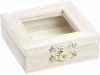 Wooden box 6 x 6 x 2.5 cm