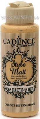 Акриловая краска Style matt Cadence s-9068 pale apricot 120 ml ― VIP Office HobbyART