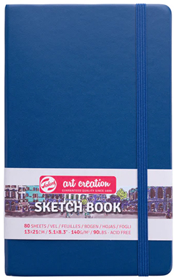 Talens Art Creation Sketchbook Navy Blue 13 x 21 cm 140 g ― VIP Office HobbyART