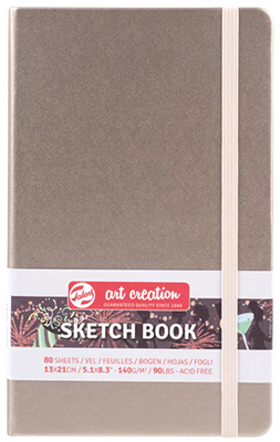Talens Art Creation Sketchbook Pink Champagne 13 x 21 cm 140 g ― VIP Office HobbyART