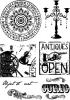 AK Antiques Clear Stamp