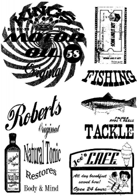 AS Retro Clear Stamp