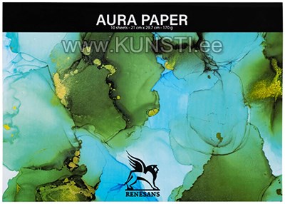 Aura блок для cпиртовых чернил 170 гр - 10 листов формат A4 ― VIP Office HobbyART