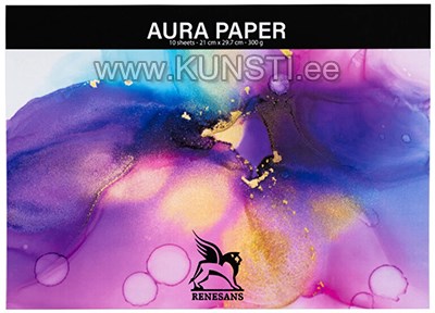 Aura блок для cпиртовых чернил 300 гр - 10 листов формат A3 ― VIP Office HobbyART