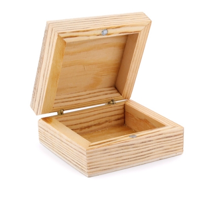 Wooden box 6 x 6 x 3cm ― VIP Office HobbyART