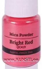 Mica Powder 10gr Bright Red ― VIP Office HobbyART