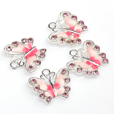 Butterfly charm rose 1tk ― VIP Office HobbyART
