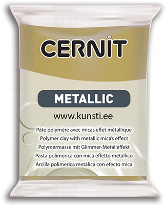 Polümeersavi Cernit Metallic 057 56gr copper ― VIP Office HobbyART