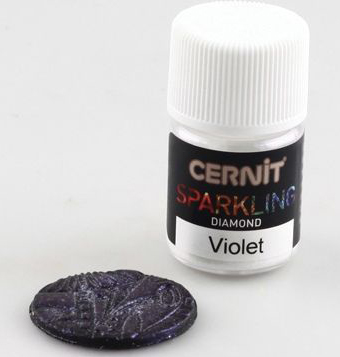 Läikepulber Cernit Sparkling 5g diamond violet ― VIP Office HobbyART