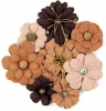 Symphony Flowers - Coffee Bean, 8pcs 