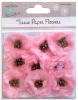 Tissue Pollen Blooms - Pink, 9pcs