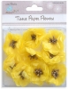Tissue Pollen Blooms - Yellow, 9pcs
