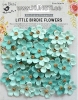 Handmade Flower - Beaded Blooms Arctic Ice 50Pc