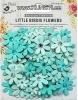 Handmade Flower - Sparkle Florettes Arctic Ice 80Pc