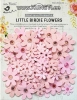 Handmade Flower - Sparkle Florettes Pearl Pink 80Pc