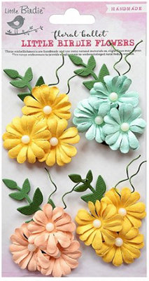 Fleurs Poppy Pansies Pastel ― VIP Office HobbyART