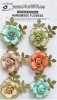 Handmade Flower - Pixie Rose Woodland Stories 6Pc