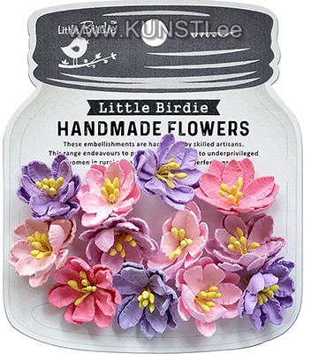 Handmade Flower - Elvina Fairy Sparkle 12pc ― VIP Office HobbyART