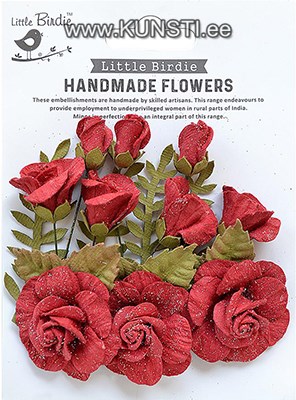 Handmade Flower - Kimberley Love and Roses 14pc ― VIP Office HobbyART