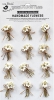 Handmade Flower - Bouquet Shabby Chic 12pc