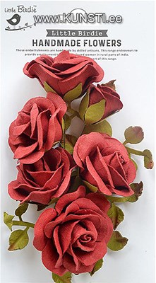 Handmade Flower - Marva Love and Roses 4pc ― VIP Office HobbyART