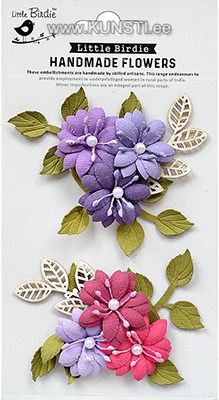 Handmade Flower - Gianna Birds And Berries 2pc ― VIP Office HobbyART