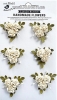 Handmade Flower - Francisca Shabby Chic 6pc