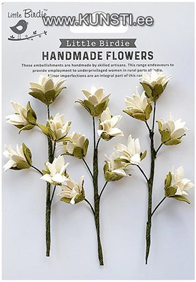 Handmade Flower - Queenie Shabby Chic 3pc ― VIP Office HobbyART