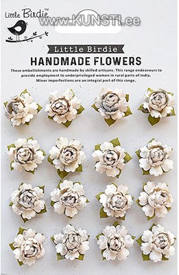 Handmade Flower - Clarissa Shabby Chic 16pc ― VIP Office HobbyART