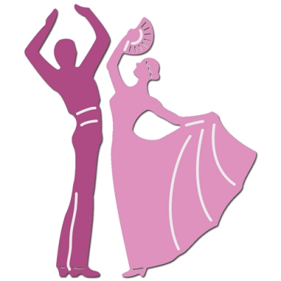 Ножи Crafty Ann BD-107 Dancers Silhouettes ― VIP Office HobbyART