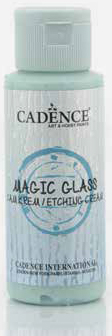 Cadence Magic Glass, паста для травления стекла, 59 мл,Паста Эткина (для травления гладкого стекла) ― VIP Office HobbyART