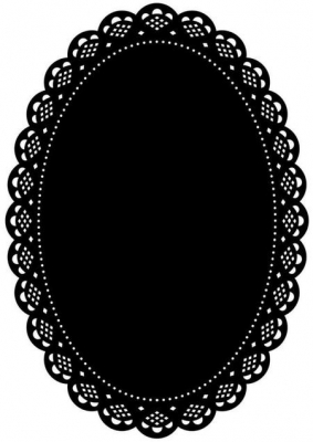 Папка для тиснения 8105 10,8x14,6cm oblong doily ― VIP Office HobbyART