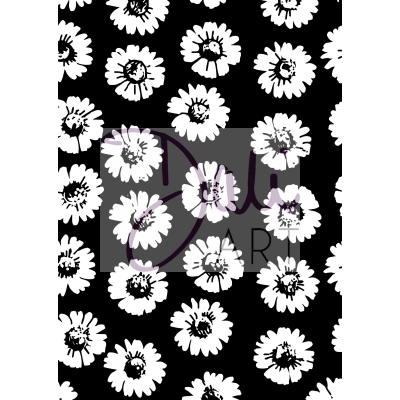 Clear stamp A6 - Floral Background ― VIP Office HobbyART