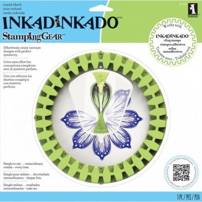 Inkadinkado 65-32021 stamping gear tools circle wheel ― VIP Office HobbyART