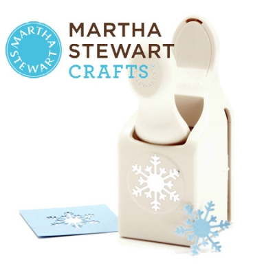 Martha Stewart EKM283007 punch classic arctic snowflake ― VIP Office HobbyART