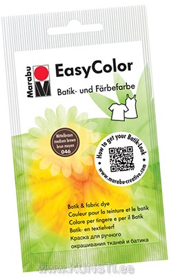 Краска для батика EasyColor 25g 046 medium brown ― VIP Office HobbyART