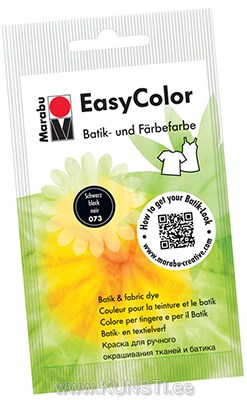 Краска для батика EasyColor 25g 073 black ― VIP Office HobbyART